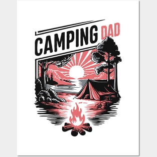 Camping Dad. Camping Posters and Art